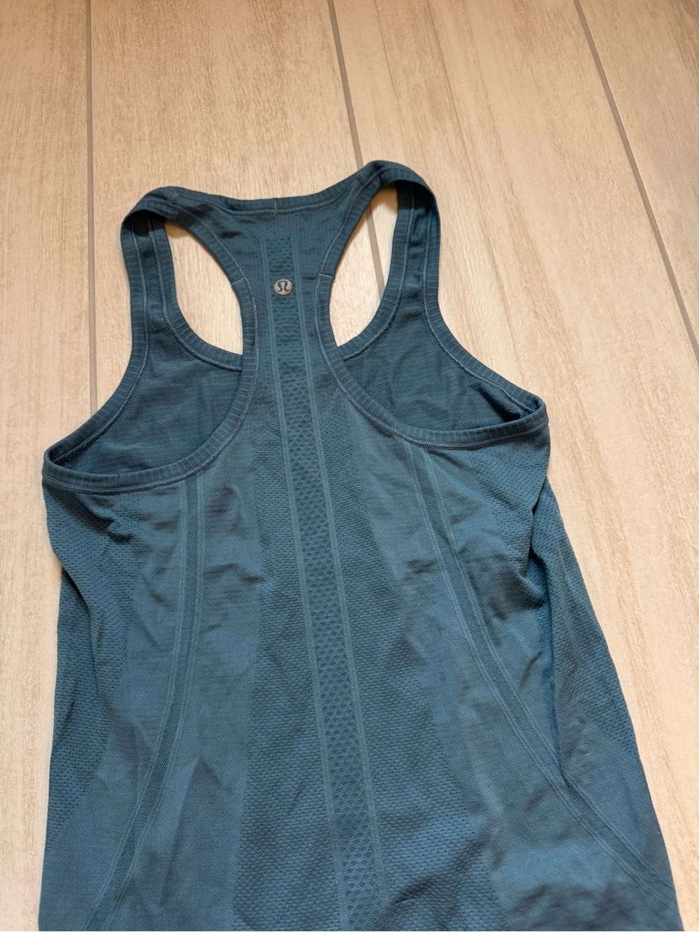 lululemon athletica Seamless Racerback Tank - Slate Blue - Picture 2 of 4